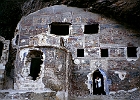 Kloster Sumela, fanatische Moslems zerstörten die alten Wandmalereien